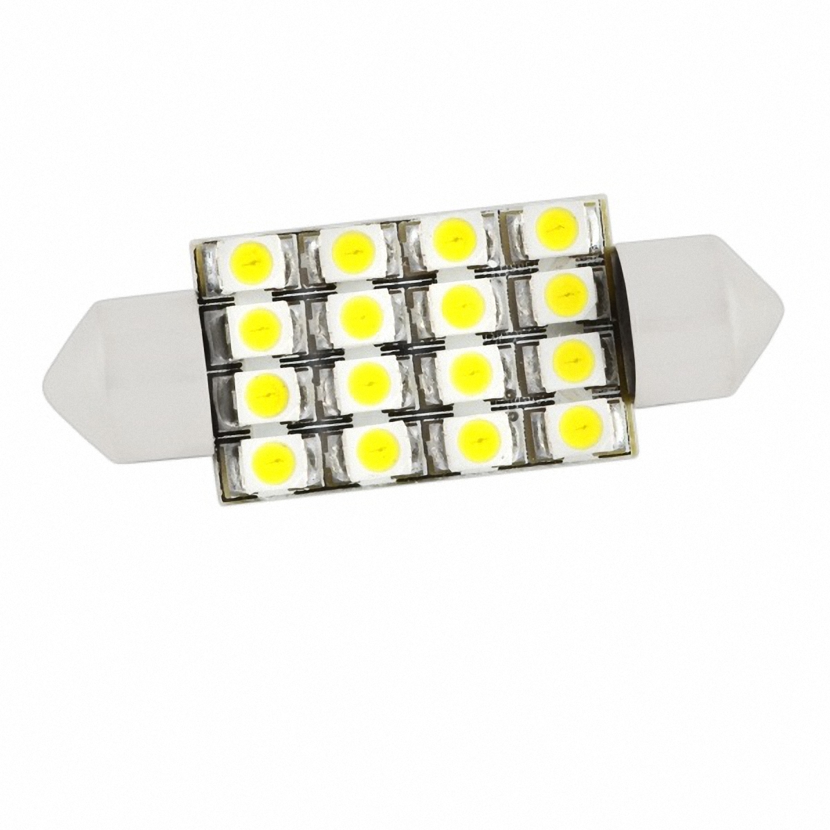 Skyway Автолампа диод T11 (C5W). SJ-16SMD-1206-39MM/SJ-1610AS03301004 Skyway Автолампа диод T11 (C5W). SJ-16SMD-1206-39MM/SJ-1610AS0330100416 SMD диода c цоколем 39мм 1-контактная Белая