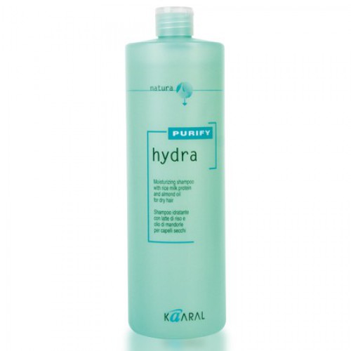 Kaaral Увлажняющий шампунь для сухих волос Purify Hydra Shampoo, 1000 млFS-00897 Kaaral Увлажняющий шампунь для сухих волос Purify Hydra Shampoo, 1000 млFS-00897Шампунь бережно очищает и интенсивно увлажняет сухие волосы, сохраняет природный гидролипидный баланс. Создан на основе экстрактов ромашки, масла семян сладкого миндаля и протеинов риса. Обладает успокаивающим и антисептическим действием. Питает волосы по всей длине, придавая мягкость и великолепный блеск.