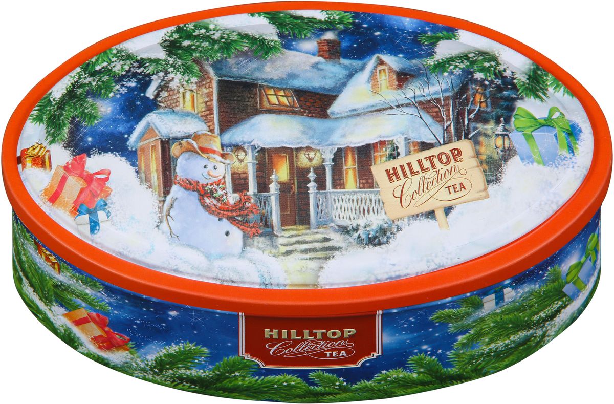 Hilltop Подарок Цейлона. Новогоднее настроение черный листовой чай, 100 г101246 Hilltop Подарок Цейлона. Новогоднее настроение черный листовой чай, 100 г101246Hilltop Подарок Цейлона. Новогоднее настроение - крупнолистовой цейлонский черный чай с насыщенным ароматом и терпким вкусом прекрасно тонизирует и согревает в любое время дня! Оригинальный дизайн упаковки с изображением новогоднего пейзажа, развеселит и подарит хорошее настроение всем, кому достанется в подарок этот чай!