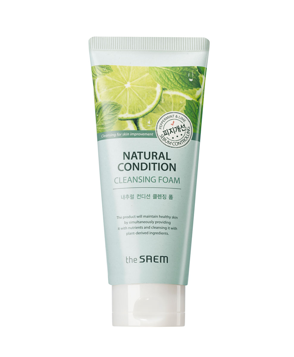 The Saem Пенка для умывания жирной кожи Natural Condition Cleansing Foam Sebum Controlling, 150 мл028632X The Saem Пенка для умывания жирной кожи Natural Condition Cleansing Foam Sebum Controlling, 150 мл028632XКосметическое средство, которое является дополнением к крему для снятия макияжа. По своей фактуре является пеной, благодаря ей позволяет удалить с лица абсолютно любой шар косметики и просто освежить кожу. Может использоваться как в качестве средства для снятия макияжа, так и для укрепления здоровья кожи. Вес товара: 150 мл
