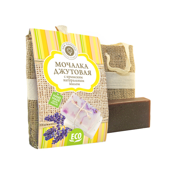 Мануфактура Дом природы Джутовая мочалка + мыло Винное, 80 г80284338 Мануфактура Дом природы Джутовая мочалка + мыло Винное, 80 г80284338Джутовая мочалка и изысканное крымское натуральное мыло, которое содержит сухое красное вино, известное сильным антиоксидантным действием. Масло виноградных косточек и экстракт красного винограда прекрасно ухаживают за чувствительной кожей