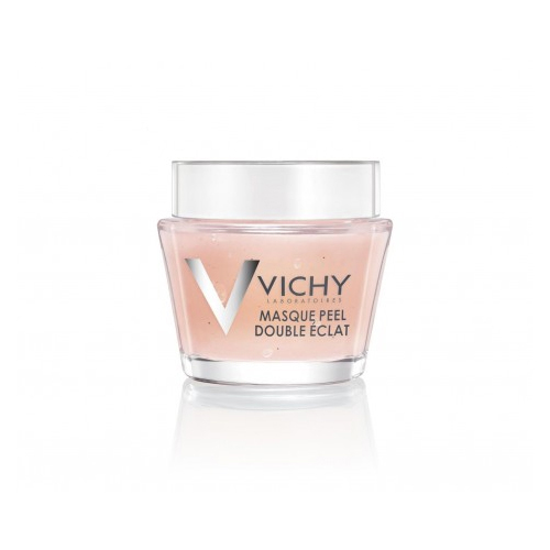 Vichy Маска-пилинг, 75 мл72523WD Vichy Маска-пилинг, 75 мл72523WDМинеральная маска-пилинг Двойное сияние - дополнительный уход для улучшения цвета и текстуры кожи. Фруктовые кислоты бережно эксфолиируют отмершие клетки кожи. Частицы вулканического происхождения мягко отшелушивают. Сочетание химического и физического пилингов позволяет максимально щадяще добиться выравнивания текстуры кожи и улучшения цвета лица. Восстанавливает минеральный баланс кожи.