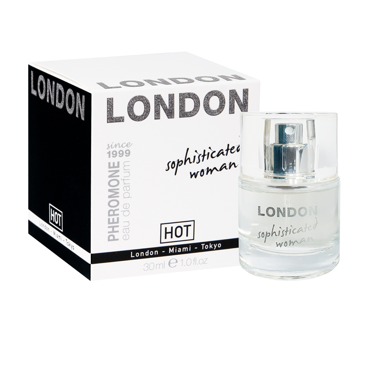 Hot Женские духи с феромонами London sophisticated, 30 мл28032022 Hot Женские духи с феромонами London sophisticated, 30 мл28032022Базовые ноты этого терпкого, лондонского аромата – ваниль, мускус и ежевика. А оттенки персика, розы, фиалки и груши придают им истинный классический стиль туманного Альбиона.