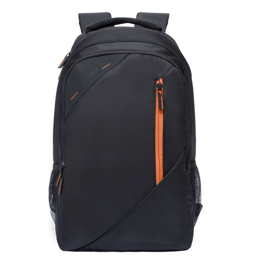 Рюкзак молодежный Grizzly, цвет: черный-оранжевый. 32 л. RU-700-3/1RivaCase 8460 black Рюкзак молодежный Grizzly, цвет: черный-оранжевый. 32 л. RU-700-3/1RivaCase 8460 blackРюкзак молодежный, два отделения, карман на молнии на передней стенке, боковые карманы из сетки, внутренний карман на молнии, внутренний составной пенал-органайзер, внутренний укрепленный карман для ноутбука, жесткая анатомическая спинка, карман быстрого доступа на задней стенке, мягкая укрепленная ручка, нагрудная стяжка-фиксатор