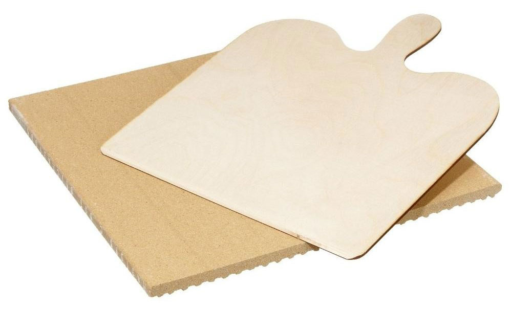 Rommelsbacher PS 16, Beige камень для пиццы94672 Rommelsbacher PS 16, Beige камень для пиццы94672Набор для приготовления пиццы или хлеба Rommelsbacher PS 16 — это камень и деревянная лопатка. Высокопрочный пористый камень из огнеупорной глины (шамот) подходит для использования при высоких температурах, и хорошо переносит перепады температур. Деревянная лопатка идеально подходит для снятия готового продукта с камня.