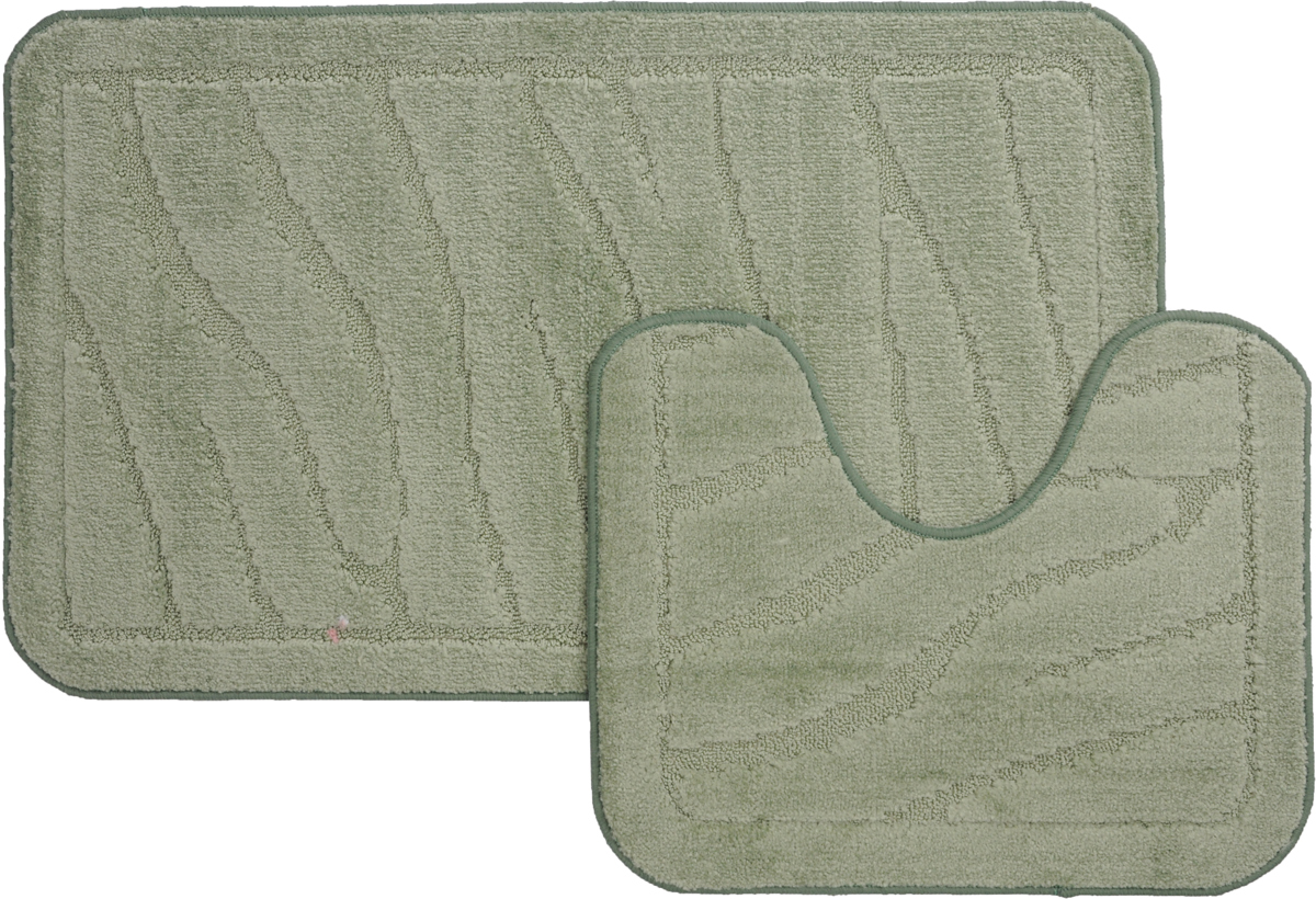 Набор ковриков для ванной MAC Carpet Рома. Линии, цвет: светло-зеленый, 60 х 100 см, 50 х 60 см, 2 шт391602 Набор ковриков для ванной MAC Carpet Рома. Линии, цвет: светло-зеленый, 60 х 100 см, 50 х 60 см, 2 шт391602Набор MAC Carpet Рома. Линии, выполненный из полипропилена, состоит из двух ковриков для ванной комнаты, один из которых имеет вырез под унитаз. Противоскользящее основание изготовлено из термопластичной резины. Коврики мягкие и приятные на ощупь, отлично впитывают влагу и быстро сохнут. Высокая износостойкость ковриков и стойкость цвета позволит вам наслаждаться покупкой долгие годы. Можно стирать вручную или в стиральной машине на деликатном режиме при температуре 30°С.