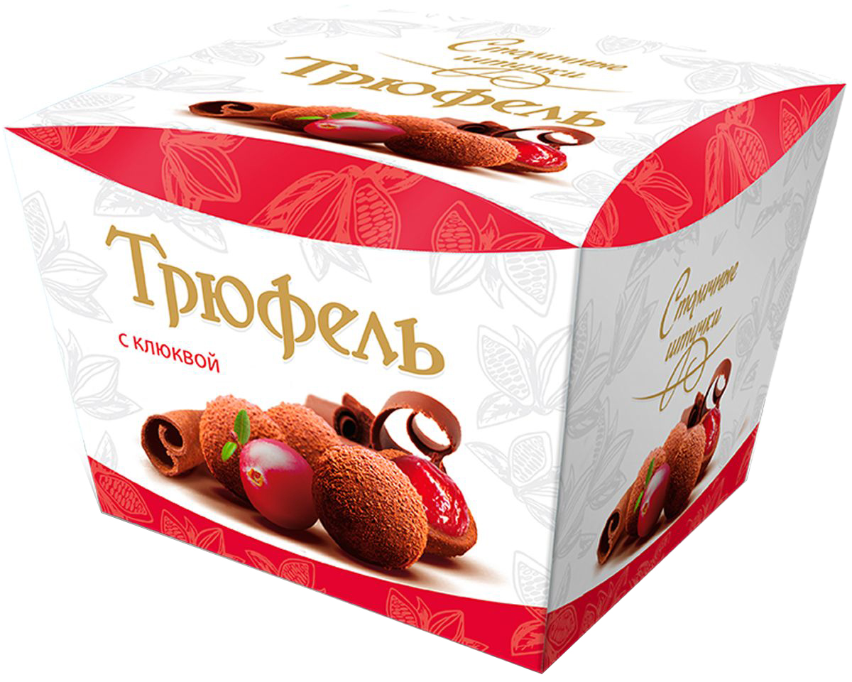 Столичные штучки Трюфель с клюквой драже, 150 г1888 Столичные штучки Трюфель с клюквой драже, 150 г1888Бархатистый вкус нежного классического трюфеля идеально дополняют цельные ягоды отборной клюквы.