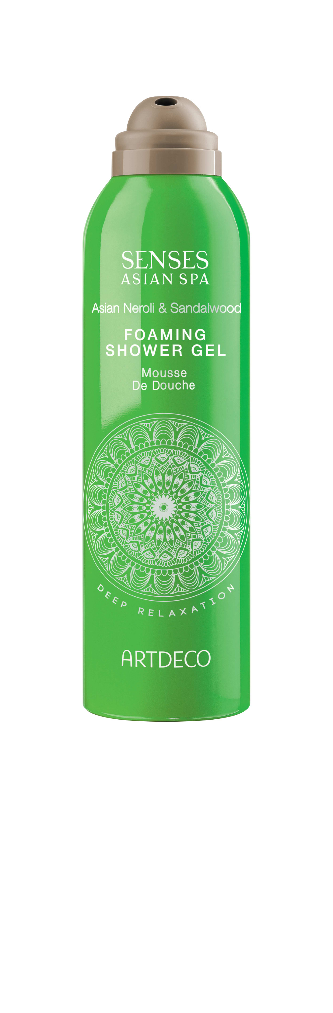 Artdeco гель-пена для душа Foaming shower gel, deep relaxation, 200 мл3501-1 Artdeco гель-пена для душа Foaming shower gel, deep relaxation, 200 мл3501-1Нежно очищает кожуУспокаивающий эффектПри контакте с водой становится воздушной пеной
