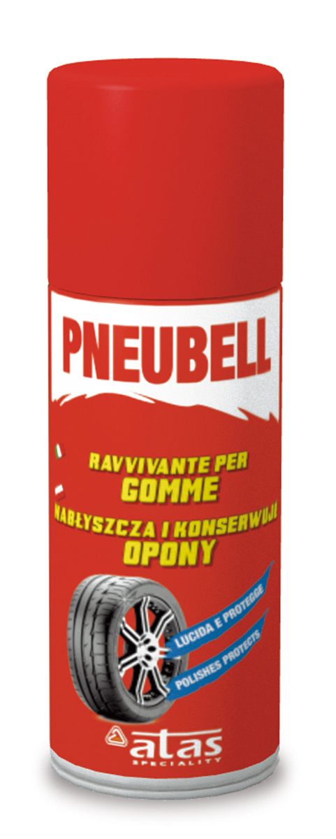 Средство для очистки шин Atas Pneubell, 200 млCA-3505 Средство для очистки шин Atas Pneubell, 200 млCA-3505Средство для чистки и придания глянца резине, заделывает микротрещины и придает шинам эластичность.