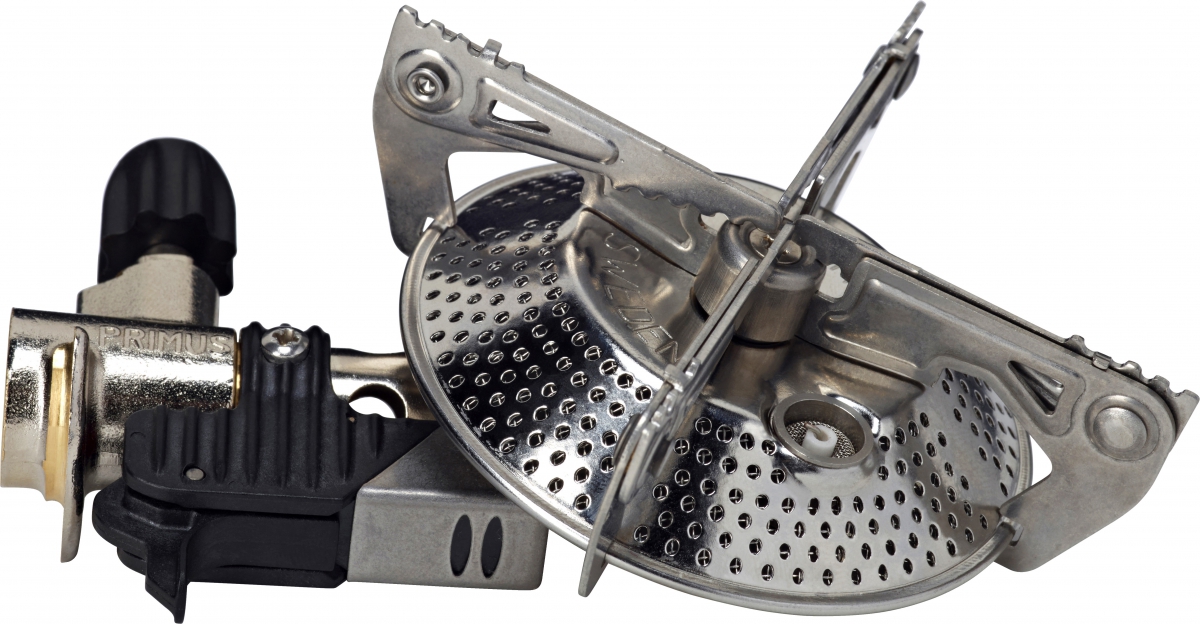 Горелка газовая Primus Power Cook, цвет: серый324412 Горелка газовая Primus Power Cook, цвет: серый324412Мощная газовая горелка Primus Power Cook с пьезоподжигом устанавливается непосредственно на газовый баллон. Для более удобной транспортировки горелка компактно складывается. Благодаря конструкции удобно использовать большие кастрюли и сковородки. Рассчитана на трехсезонное использование.Газовый баллон в комплект не входит. Время горения: 45 мин. на 230 гр. газа. Время закипания 1 литра воды: 2 - 3 мин.Оптимально для: 1-2 человек. Вес: 171 гр.