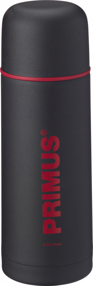 Термос Primus C&H Vacuum Bottle, цвет: темно-серый, 750 мл732372 Термос Primus C&H Vacuum Bottle, цвет: темно-серый, 750 мл732372Термос имеет двойные стенки, изготовлен из нержавеющей стали и покрыт износостойкой порошковой краской.C & H в названии модели - это холодный и горячий, что означает, что благодаря своим превосходным возможностям теплоизоляции, термос способен поддерживать температуру холодных и горячих напитков в течении нескольких часов. Комбинированная крышка, сочетающая в себе кружку, компактный и легкий дизайн, удобный клапан с функцией Quick-stop делают термос Primus C&H Vacuum Bottle максимально удобным и функциональным. Его легко расположить как внутри рюкзака, так и в боковом кармане.Объем термоса: 750 мл.