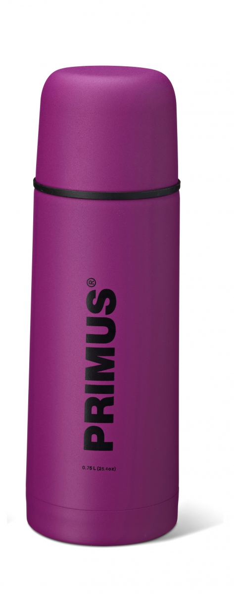 Термос Primus C&H Vacuum Bottle, цвет: фиолетовый, 750 мл737820 Термос Primus C&H Vacuum Bottle, цвет: фиолетовый, 750 мл737820Термос имеет двойные стенки, изготовлен из нержавеющей стали и покрыт износостойкой порошковой краской.C & H в названии модели - это холодный и горячий, что означает, что благодаря своим превосходным возможностям теплоизоляции, термос способен поддерживать температуру холодных и горячих напитков в течении нескольких часов. Комбинированная крышка, сочетающая в себе кружку, компактный и легкий дизайн, удобный клапан с функцией Quick-stop делают термос Primus C&H Vacuum Bottle максимально удобным и функциональным. Его легко расположить как внутри рюкзака, так и в боковом кармане.Объем термоса: 750 мл.