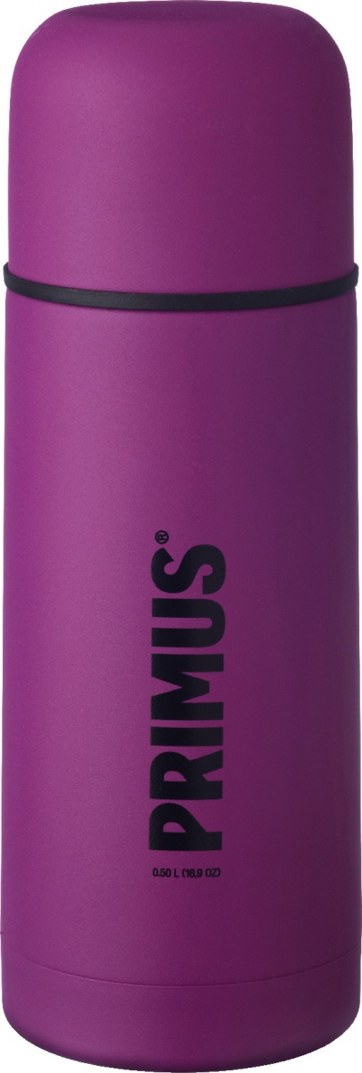 Термос Primus C&H Vacuum Bottle, цвет: фиолетовый, 500 мл737845 Термос Primus C&H Vacuum Bottle, цвет: фиолетовый, 500 мл737845Термос имеет двойные стенки, изготовлен из нержавеющей стали и покрыт износостойкой порошковой краской.C & H в названии модели - это холодный и горячий, что означает, что благодаря своим превосходным возможностям теплоизоляции, термос способен поддерживать температуру холодных и горячих напитков в течении нескольких часов. Комбинированная крышка, сочетающая в себе кружку, компактный и легкий дизайн, удобный клапан с функцией Quick-stop делают термос Primus C&H Vacuum Bottle максимально удобным и функциональным. Его легко расположить как внутри рюкзака, так и в боковом кармане.Объем термоса: 500 мл.