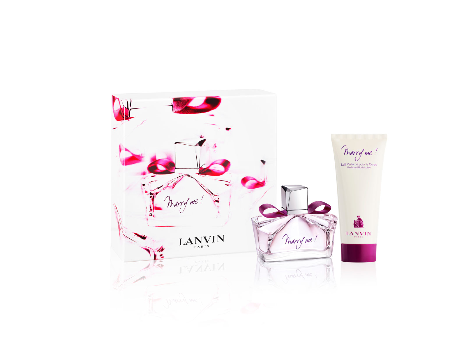 Lanvin Marry Me Woman набор: парфюмированная вода 50 мл + лосьон для тела 100 мл11215 Lanvin Marry Me Woman набор: парфюмированная вода 50 мл + лосьон для тела 100 мл11215Цветочные, фруктовые. Апельсин, персик, фрезия, жасмин, магнолия, роза, амбара, кедр, мускус.
