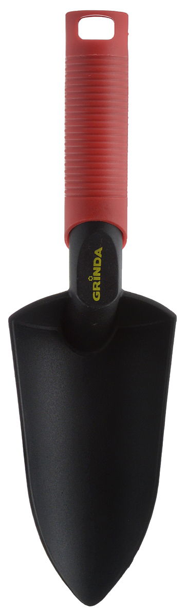 Совок посадочный Grinda, 29 см391602 Совок посадочный Grinda, 29 см391602Совок Grinda применяется для посадки растений в саду и огороде. Нейлоновый корпус, армированный фиберглассом, придает инструменту повышенную прочность и малый вес.Эргономичная рукоятка имеет ребристый рельеф для защиты от скольжения. Отверстие в рукоятке предназначено для удобства хранения инструмента.Длина совка: 29 см.Ширина рабочей части: 8,5 см.