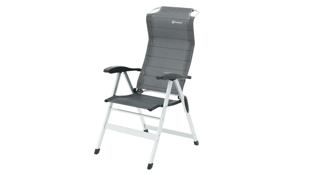 Кресло складное Outwell Columbia, цвет: серый, 58 х 80 х 118 см410031 Кресло складное Outwell Columbia, цвет: серый, 58 х 80 х 118 см410031Кресло Outwell Columbia идеально подходит для любителей отдыха на природе, ищущих стильный современный дизайн, комфорт и прочные материалы в специализированной коллекции кресел Columbia. Непревзойденные качество и стиль данной серии достигаются за счет использования высокопрочного полиэстера и алюминиевого каркаса, обеспечивающих прочность стульев ,кресел и шезлонгов.