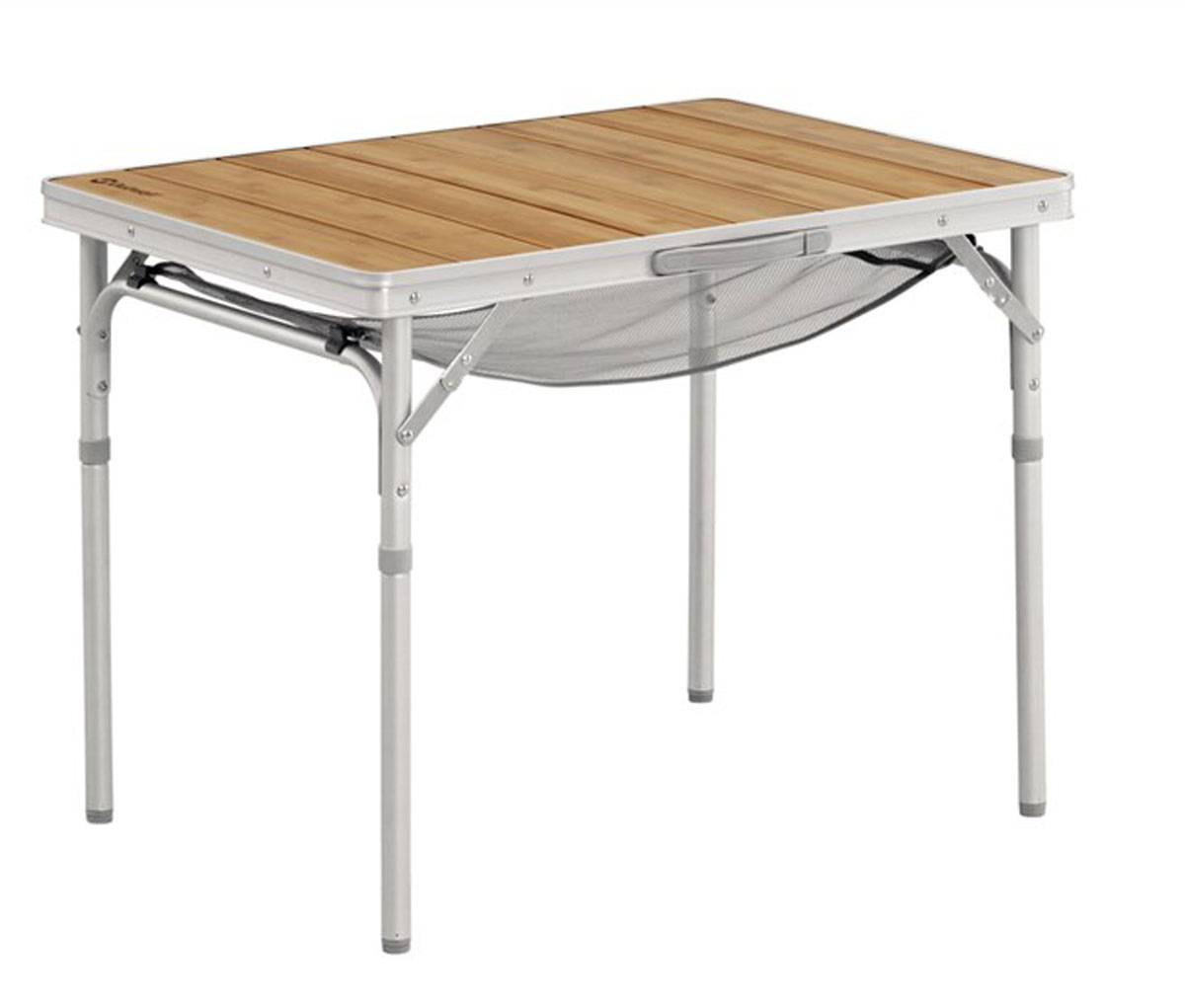 Стол складной Outwell Calgary S, 75 х 55 х 59 см530027 Стол складной Outwell Calgary S, 75 х 55 х 59 см530027Элегантный бамбуковый стол Outwell Calgary S сочетает в себе красоту природы и современный дизайн – соседи по кемпингу точно будут завидовать. Этот портативный стол очень компактен и легок. Пригодится на любом пикнике или кемпинге.Особенности:Практичная полка-сеткаОчень быстро складывается и раскладываетсяМалый весПрочная бамбуковая поверхность и алюминиевый каркасРучки для переноскиВ сложенном виде очень компактен