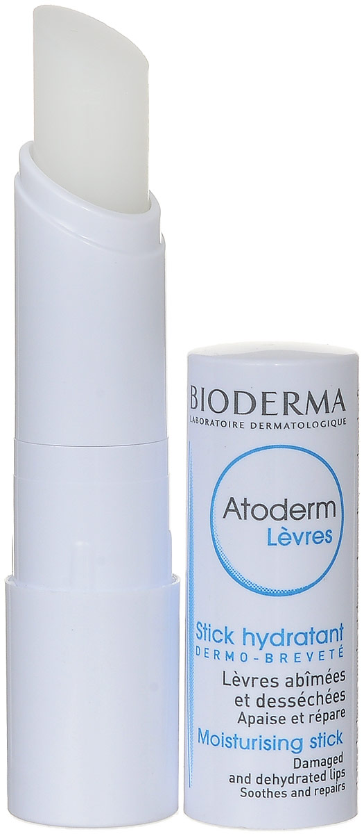 Bioderma Стик для губ Atoderm, 4 г28032022 Bioderma Стик для губ Atoderm, 4 г28032022Увлажняющий, успокаивающий уход для обезвоженной и чувствительной кожи губ. Удобен в применении. Смягчает, увлажняет, защищает, успокаивает кожу губ.