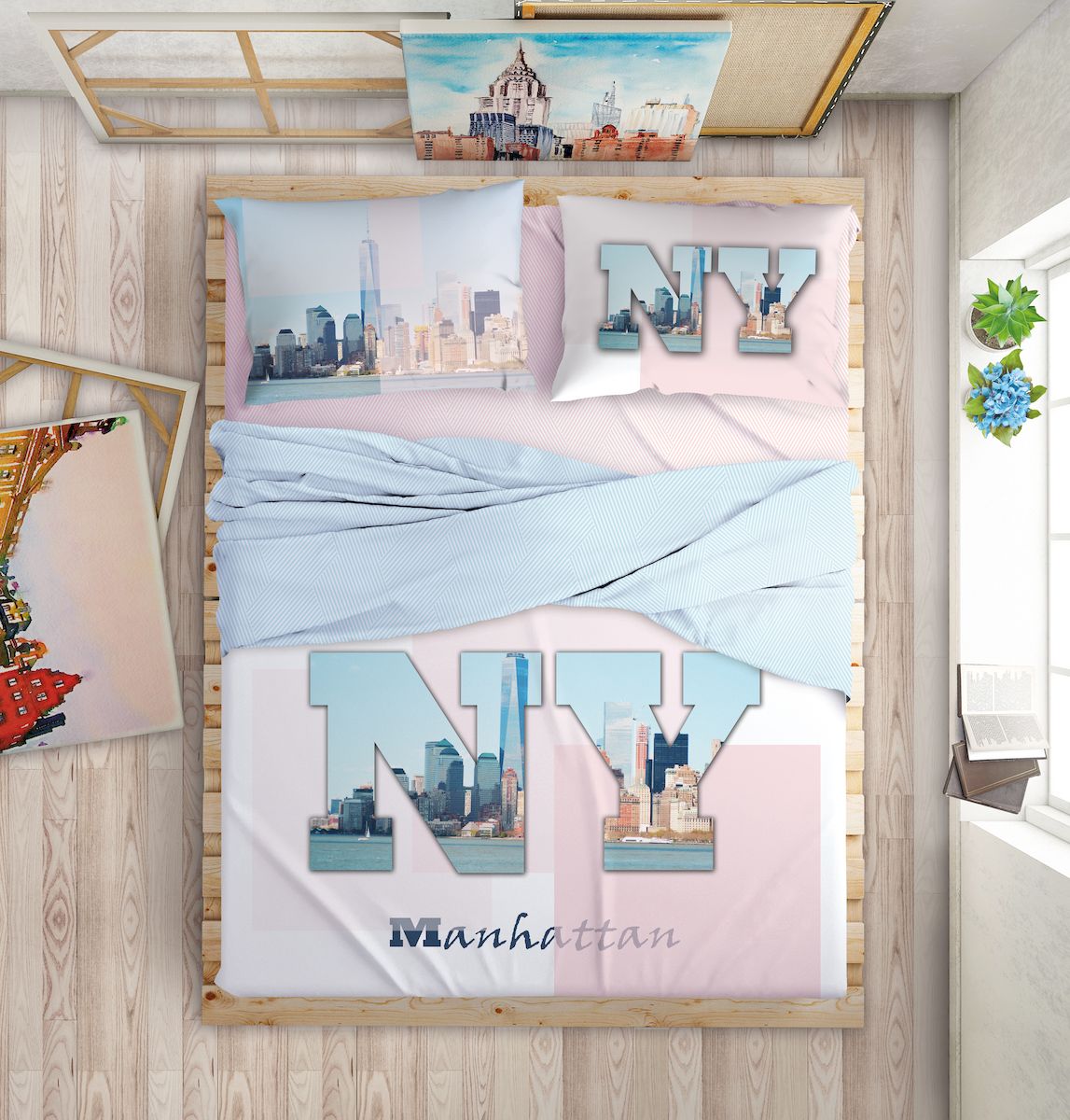 Комплект белья Love Me Manhattan Dreams, евро, наволочки 50х70, 70х70, цвет: голубой98299571 Комплект белья Love Me Manhattan Dreams, евро, наволочки 50х70, 70х70, цвет: голубой98299571Международный бренд для молодых, современных, стильных. Love Me - бренд качественного постельного белья, для молодых людей, создающий ощущение комфорта, защищенности и уюта. При этом - модный, современный, стильный. Упаковка выполнена в оригинальном стиле - имитирует модель сумки FURLA.