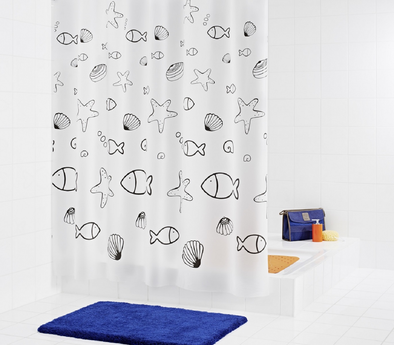 Штора для ванной комнаты Ridder Seashell, 180 х 200 см48301 Штора для ванной комнаты Ridder Seashell, 180 х 200 см48301Высококачественная немецкая штора для душа создает прекрасное настроение.Продукты из эколена не имеют запаха и считаются экологически чистыми.Ручная стирка. Не гладить.