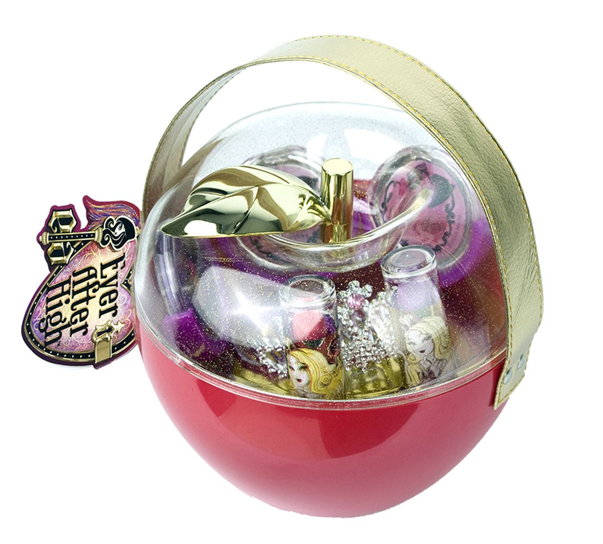 Markwins Игровой набор детской декоративной косметики Ever After High в яблоке00001313 Markwins Игровой набор детской декоративной косметики Ever After High в яблоке00001313Состав набора: блески для губ 6 оттенков, губные помады в футлярах 2 шт., тиара 1 шт.