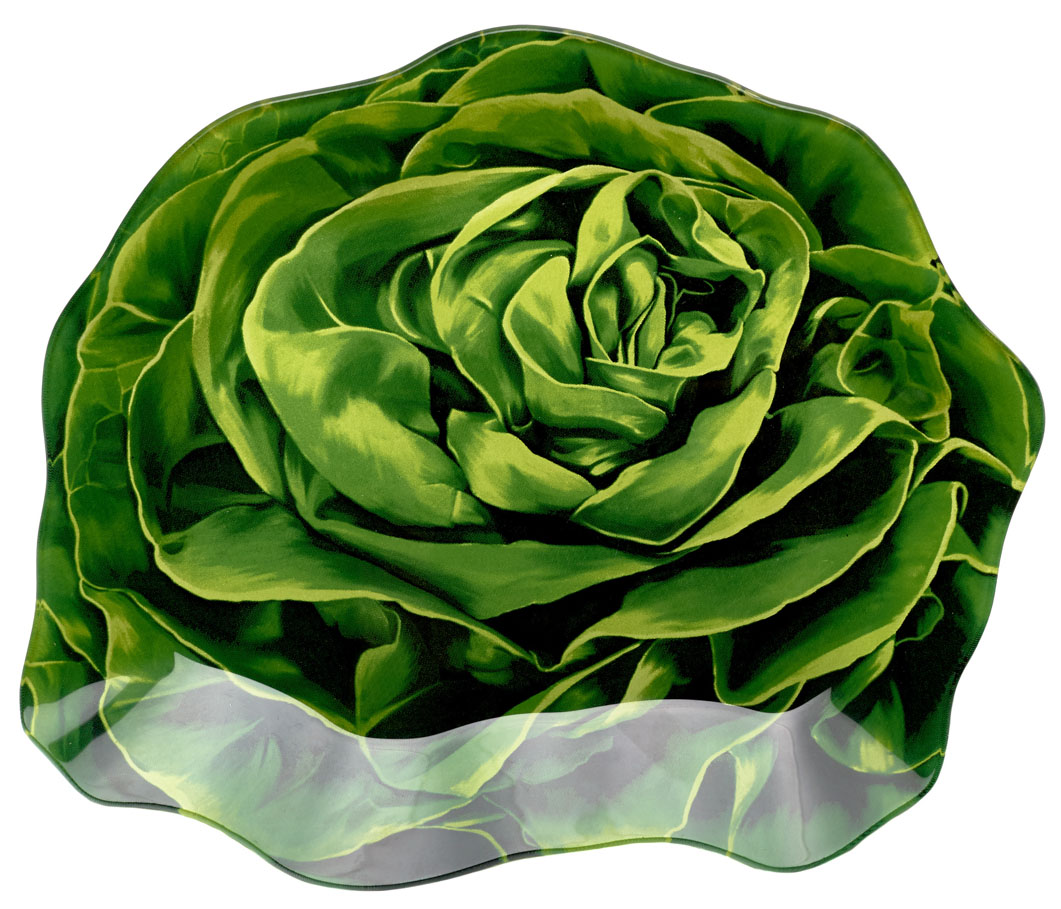Блюдо Walmer Lettuce, 18 x 21 см94672 Блюдо Walmer Lettuce, 18 x 21 см94672Сервировочное блюдо Walmer Lettuce изготовлено из высококачественного стекла в виде салата. Краска впечатана в стекло с обратной стороны блюда, что исключает ее контакт с пищей.Блюдо - необходимая вещь при застолье. Вы можете использовать его для закусок, сырной нарезки, колбасных изделий и, конечно, горячих блюд. Изумительное сервировочное блюдо станет изысканным украшением вашего праздничного стола.