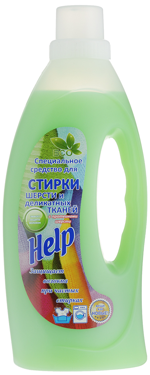Средство для стирки шерсти и деликатных тканей Help, 1 кг10503 Средство для стирки шерсти и деликатных тканей Help, 1 кг10503Специальное средство Help предназначено для стирки шерсти и деликатных тканей в воде любой жесткости. Средство для стирки содержит специальную защиту шерсти, которая смягчает волокна и предохраняет их от скатывания.С Help ваши вещи будут выглядеть как новые даже после частых стирок.Товар сертифицирован.