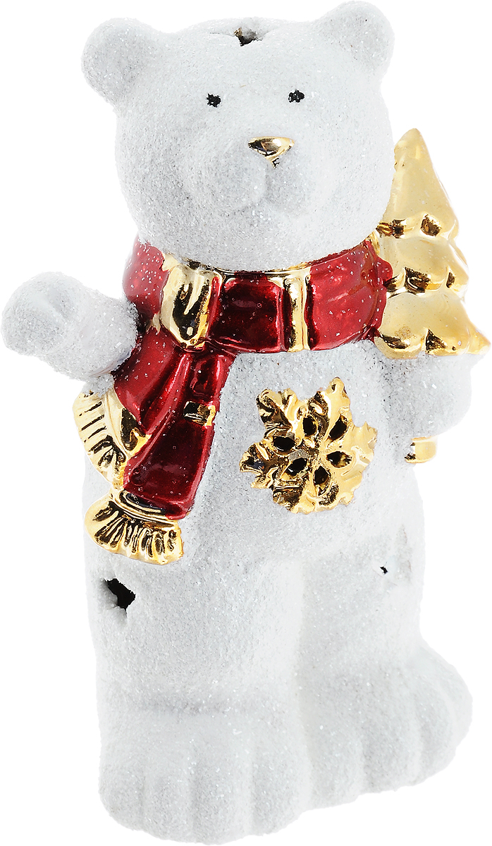 Подсвечник новогодний Winter Wings Мишка с елкой, 13 х 9 х 6 смZHY12245RL Подсвечник новогодний Winter Wings Мишка с елкой, 13 х 9 х 6 смZHY12245RLПодсвечник Winter Wings Мишка с елкой выполнен из керамики в виде медведя. Подсвечник работает от батареек. Изделие будет прекрасно смотреться на праздничном столе. Новогодние украшения несут в себе волшебство и красоту праздника. Они помогут вам украсить дом к предстоящим праздникам и оживить интерьер по вашему вкусу. Создайте в доме атмосферу тепла, веселья и радости, украшая его всей семьей.