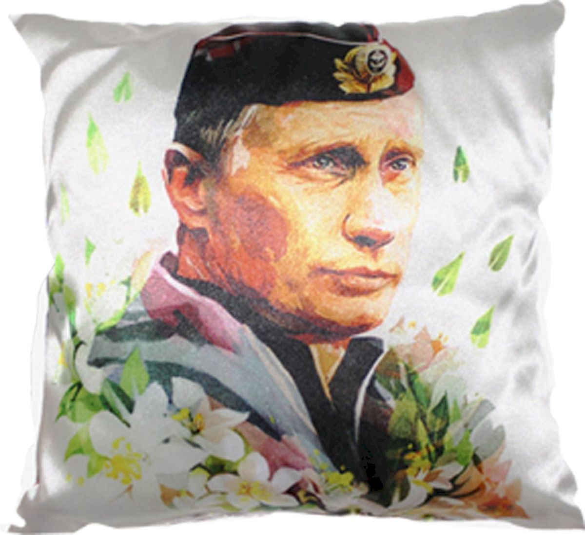 Подушка автомобильная Главдор Путин в пилотке, 30 х 30 смKGB GX-5RS Подушка автомобильная Главдор Путин в пилотке, 30 х 30 смKGB GX-5RSМягконабивная декоративная автомобильная подушка Главдор Путин в пилотке квадратной формы поможет снять напряжение и расслабиться. Чехол подушки изготовлен из текстиля и оформлена изображением. Легкая и удобная, она создаст правильное комфортное положение шеи и головы и обеспечит спокойный сон даже во время езды.