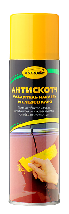 Антискотч Astrohim, удалитель наклеек и следов клея, аэрозоль, 335 мл. АС-35680621 Антискотч Astrohim, удалитель наклеек и следов клея, аэрозоль, 335 мл. АС-35680621Антискотч, удалитель наклеек и следов клея Astrohim АС-356 аэрозоль, 335 мл