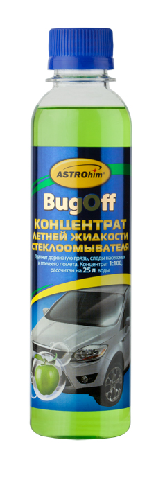 Концентрат летней жидкости стеклоомывателя Astrohim, 1:100, 250 млВетерок 2ГФ Концентрат летней жидкости стеклоомывателя Astrohim, 1:100, 250 млВетерок 2ГФКонцентрат летней жидкости стеклоомывателя ASTROhim® предназначен для смешивания с водой и использования при температуре выше +1 0С.Быстро и эффективно удаляет дорожную грязь, следы насекомых и птичьего помета со стекол автомобиля. Удаление стойких загрязнений (в т. ч. органического происхождения) достигается благодаря использованию современных поверхностно-активных веществ, обладающих высокой моющей способностью. Комплексообразователь, входящий в состав, смягчает самую жесткую воду, исключая появление разводов и образование известковых отложений на форсунках стеклоомывателя.Улучшает обзор и повышает безопасность движения. Продлевает срок службы стеклоочистителей. Безопасен для всех типов лакокрасочного покрытия, резины и пластика. Обладает приятным ароматом.Компактная и удобная упаковка экономит место в машине: 1 флакон рассчитан на 25 л воды.