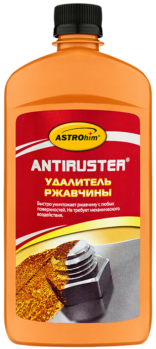 Удалитель ржавчины Astrohim Antiruster, 500 мл. АС-476K100 Удалитель ржавчины Astrohim Antiruster, 500 мл. АС-476K100Удалитель ржавчины Astrohim Ас-476 ANTIRUSTER, 500 мл