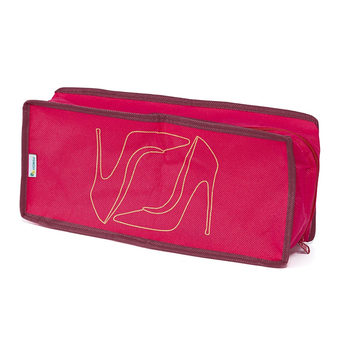 Органайзер для обуви Homsu Lady in Red, 35 х 15 х 11 смSS 4041 Органайзер для обуви Homsu Lady in Red, 35 х 15 х 11 смSS 4041Органайзер для обуви Homsu Lady in Red выполнен из спанбонда и картона. Органайзер для обуви удобно вмещает в себя одну пару обуви, он не проницаемый для влаги и грязи и поможет полноценно сберечь вашу обувь как в домашнем хранении, так и во время транспортировки.