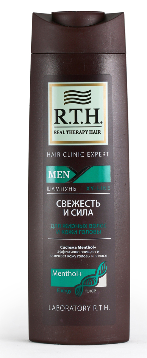 Шампунь R.T.H. Men Свежесть и силаFS-00897 Шампунь R.T.H. Men Свежесть и силаFS-00897Предназначен для восстановления естественного баланса и ощущения свежести кожи головы и волос. Система с Ментолом и комплексом витаминов питает и укрепляет корень и стержень волоса. Экстракт ментола оказывает непревзойденный освежающий эффект и нормализует естественный баланс кожи.
