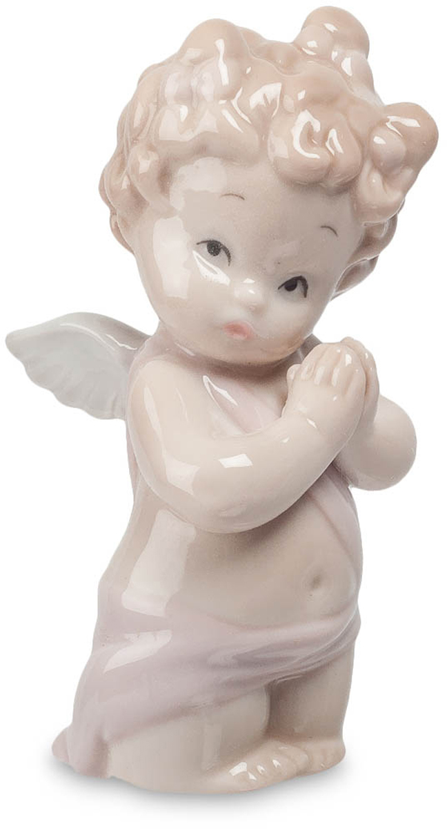 Фигурка Pavone Амурчик. JP-09/ 4THN132N Фигурка Pavone Амурчик. JP-09/ 4THN132NФигурка Амура высотой 9.5 см.Вечерняя молитва - традиция, которой придерживаются во многих сеьмях по всему миру.Фигурка Амурчик — это милый, забавный и такой невинный ангелочек, который сложил ручки и так по-особенному смотрит своими маленькими, симпатичными глазками. Это чудное фарфоровое изделие вызывает потрясающие эмоции, ведь невозможно без любви смотреть на это чудо. Фигурка выполнена в бежевых тонах, пусть и отсутствуют здесь оригинальные детали, стразы или какие-либо другие яркие украшения, это никак не нарушает общую композицию.Плавные и изящные линии дизайна просто завораживают своим естественным переплетением. Амурчик о чём-то задумался и так мило прислонил к своим ручкам щеки, словно желает шепнуть кому-то на ушко свое сокровенное желание. Такая статуэтка может стать символичным подарком ко Дню Святого Валентина или на Рождество. Она не занимает много места и прекрасно украсит полочку серванта.