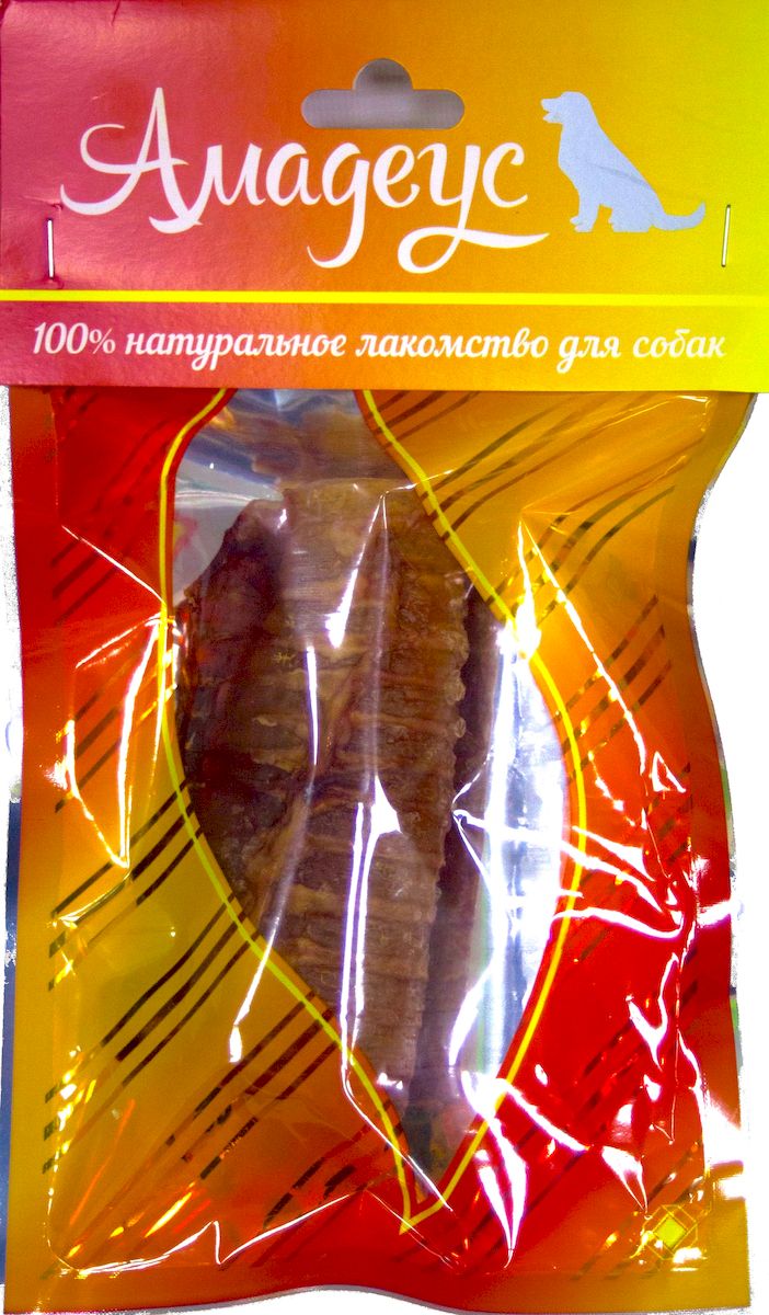 Лакомство для собак Амадеус Трахея большая колечками говяжья0120710 Лакомство для собак Амадеус Трахея большая колечками говяжья0120710Лакомство для собак Амадеус Трахея большая колечками говяжья - 100% натуральный продукт почти без запаха, а также без содержания химических добавок. При сушке не использовались отбеливатели и консерванты. Лакомство изготавливается из тщательно отобранного и проверенного высококачественного отечественного сырья. Содержит низкокалорийный, легкоусвояемый, гипоаллергенный белок. Продукт богат витаминами и ферментами микрофлоры желудка жвачных животных.Рекомендовано для профилактики витаминного и ферментного дефицита у собак и кошек всех пород и возрастов. Товар сертифицирован.