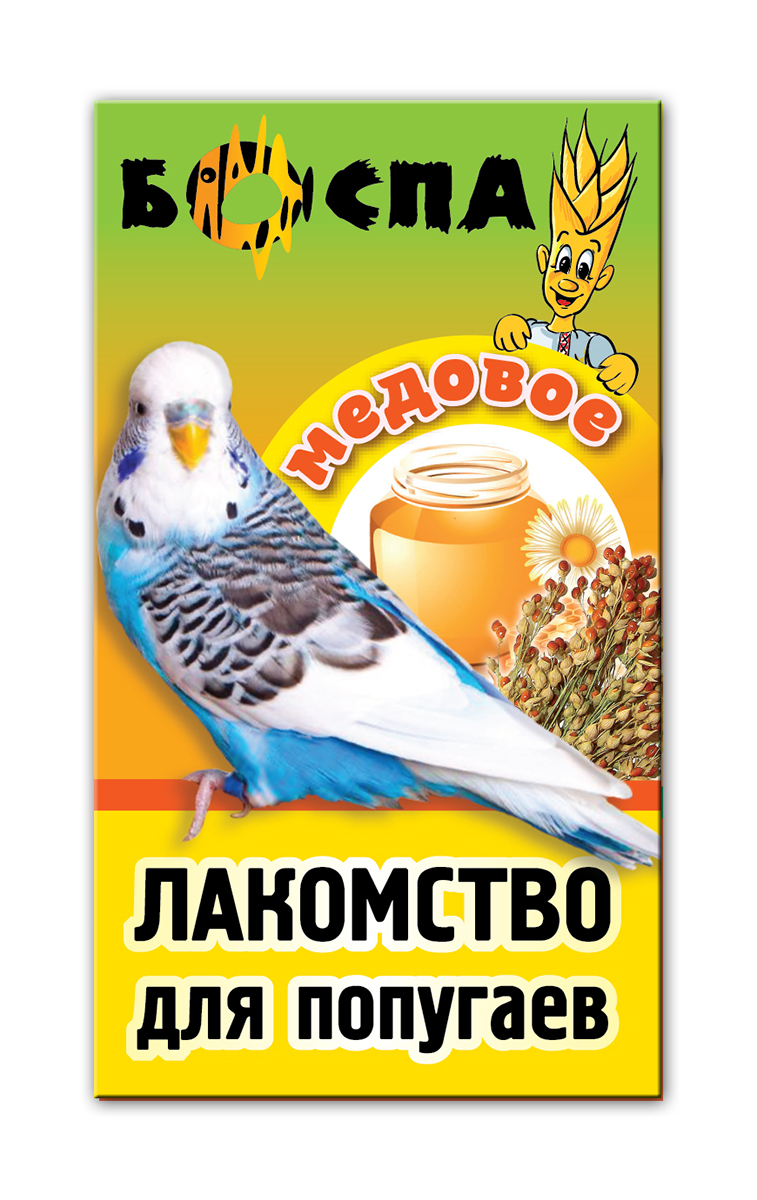 Лакомство для попугаев с медом 3 в 1 Боспа Груша, 100 г0120710 Лакомство для попугаев с медом 3 в 1 Боспа Груша, 100 г0120710Лакомство для домашних животных, дополнение к полнорационному корму