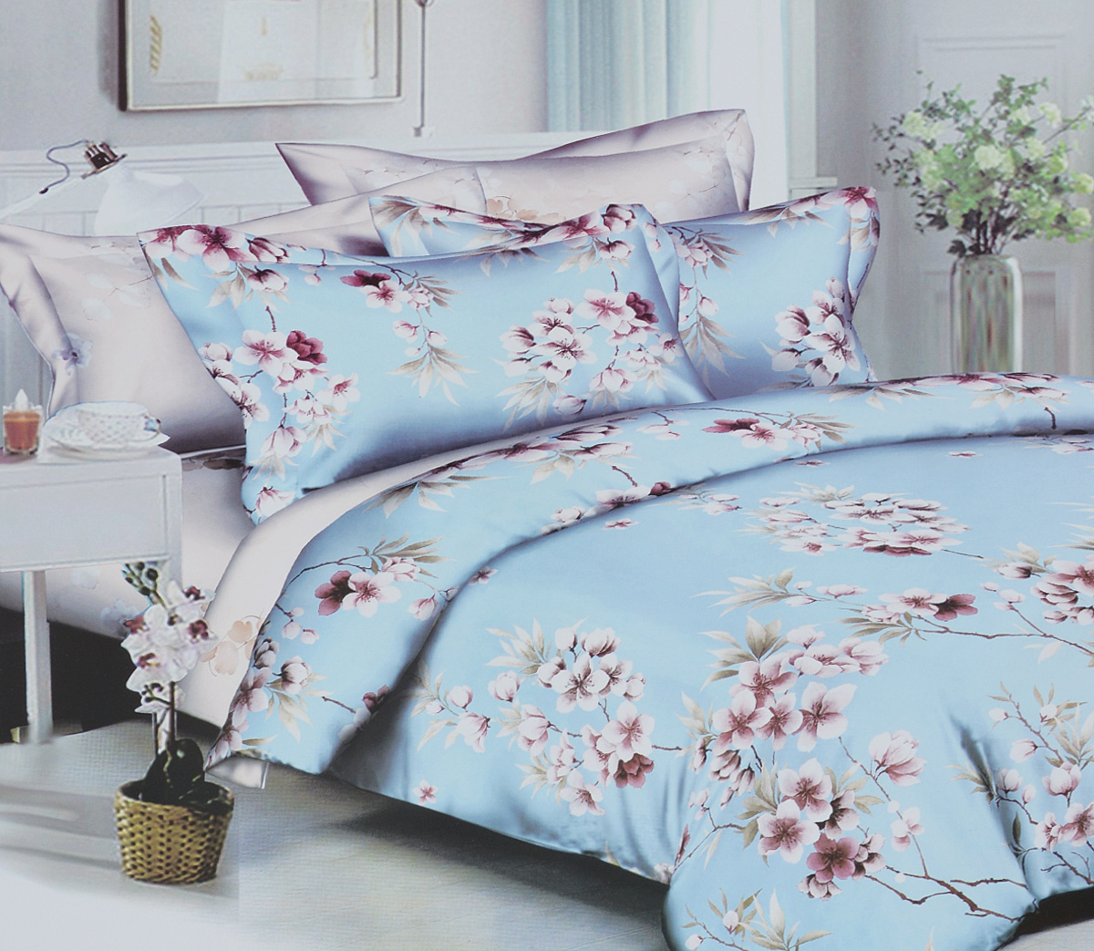 Комплект белья Primavera Classic Полевые цветы, 1,5-спальный, наволочки 70х70391602 Комплект белья Primavera Classic Полевые цветы, 1,5-спальный, наволочки 70х70391602Комплект постельного белья Primavera Classic Полевые цветы является экологически безопасным для всей семьи, так как выполнен из высококачественного сатина (100% хлопка). Комплект состоит из пододеяльника на молнии, простыни и двух наволочек. Постельное белье оформлено ярким рисунком цветов и имеет изысканный внешний вид. Сатин - производится из высших сортов хлопка, а своим блеском и легкостью напоминает шелк. Постельное белье из сатина превращает жаркие летние ночи в прохладные и освежающие, а холодные зимние - в теплые и согревающие. Приобретая комплект постельного белья Primavera Classic Полевые цветы, вы можете быть уверенны в том, что покупка доставит вам и вашим близким удовольствие и подарит максимальный комфорт.