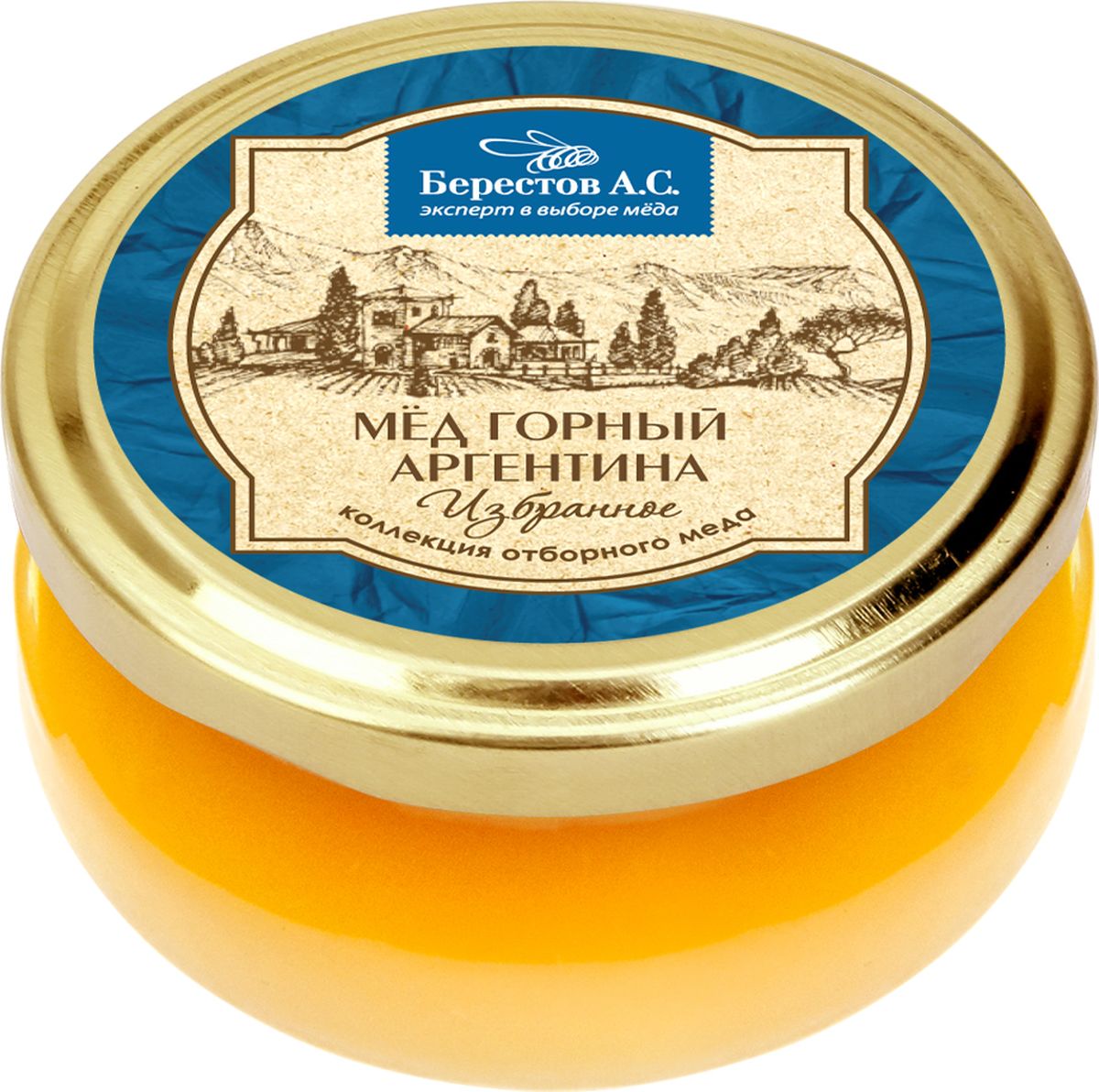 Берестов Мед Горный Аргентина, 100 г0120710 Берестов Мед Горный Аргентина, 100 г0120710Для сезонной коллекции Избранное экспертами отобраны исключительно редкие и уникальные, обладающие неповторимым характером и многогранным вкусом сорта меда из разных уголков земли. Каждый урожай меда сезонной коллекции неповторим, поэтому партии такого меда ограничены в количестве. На Берестовской фабрике натуральных продуктов бережно упаковывают мед холодным методом, который позволяет сохранять 100% биологических свойств продукта.Вкус и аромат: Мед горный Аргентина это вкус далекой страны с ее сложностью и разнообразием геологического строения. Это мед с ярким золотистым чайным цветом с рыжими оттенками. Вкус полный, теплый, многослойный с ароматом горных трав и миндального масла.Лечебные свойства: Горный разнотравный мед рекомендуется как общеукрепляющее, тонизирующие средство. Он незаменим в качестве успокаивающего средства, эффективен при простудных заболеваниях.отличаются сложностью и разнообразием геологического строения.