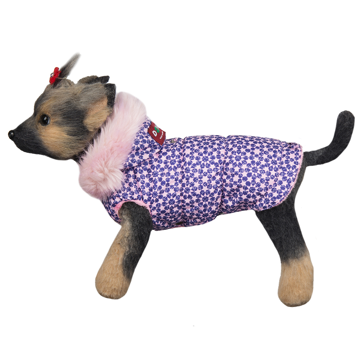 Куртка для собак Dogmoda Аляска, для девочки. Размер 2 (M)0120710 Куртка для собак Dogmoda Аляска, для девочки. Размер 2 (M)0120710Куртка для собак Dogmoda Аляска изготовлена из полиэстера водоотталкивающего типа. Для подкладки был использован синтепон и искусственный мех. Изделие легко одевается и снимается, не доставляя неприятных минут хозяину и его питомцу. Технология пошива аляски не стесняет движений и позволяет весело бегать наперегонки с четвероногими друзьями. Непрерывный теплообмен обеспечивает сохранение свежести кожного покрова, который у маленьких собачек особенно чувствителен и уязвим. Светлые, мягкие и яркие тона аляски будут гармонировать с веселостью и подвижностью домашнего любимца на прогулке. Одежда надежно защитит собачку от пронизывающей зимней стужи и позволит от души наслаждаться свежим снегом и длительным пребыванием на прогулке в морозный день.