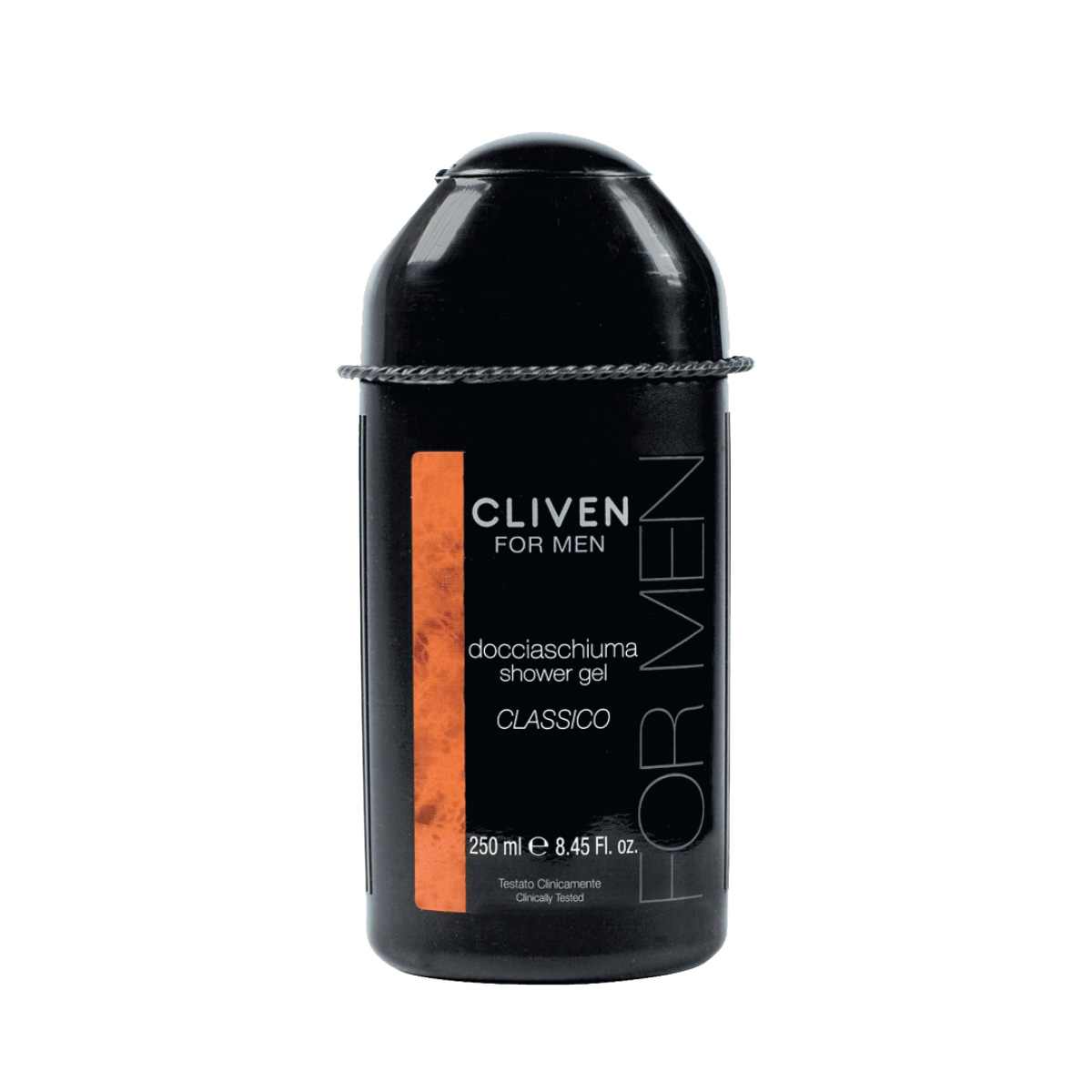 Cliven Мужской гель для душа Classico 250мл25174 Cliven Мужской гель для душа Classico 250мл25174Освежающий и тонизирующий аромат для мужчин. Содержит молочную сыворотку и водорастворимый ланолин, благодаря которым восстанавливается клеточный слой кожи, дарит ощущение чистоты и свежести.