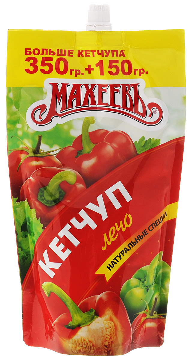 Махеев кетчуп лечо, 500 г0120710 Махеев кетчуп лечо, 500 г0120710Кетчуп лечо Махеев — изготавливается из натуральных ингредиентов с цельными кусочками болгарского перца, моркови, лука и чеснока. Отлично подходит в качестве гарнира или приправы к мясным блюдам.