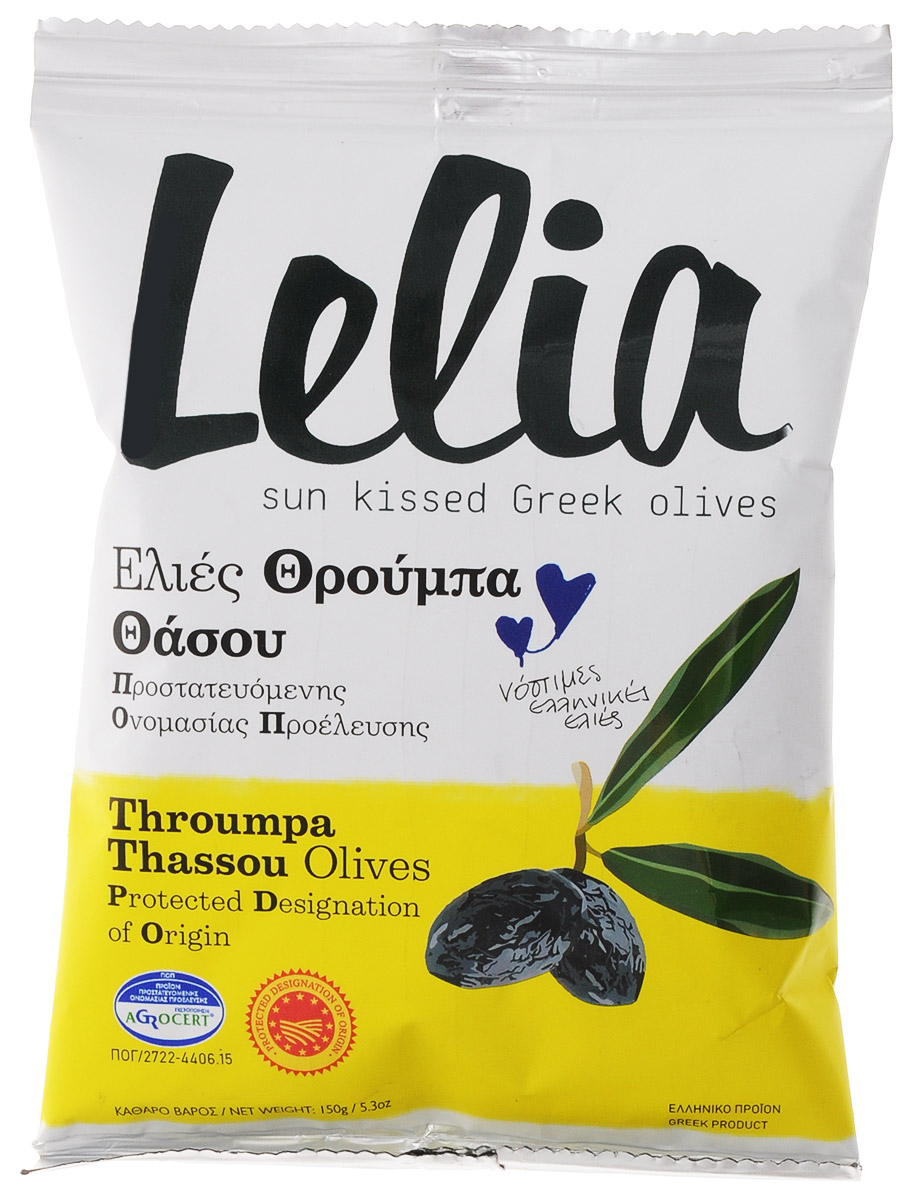 Lelia Оливки с косточкой вяленые Трубес с острова Тассос, 150 г0120710 Lelia Оливки с косточкой вяленые Трубес с острова Тассос, 150 г0120710Оливки с косточкой вяленые Lelia Трубес с острова Тассос считаются деликатесом во всем мире. Они очень ценны даже у себя на родине в Греции. Неповторимый вкус оливок Трубес придется по вкусу ценителям греческих продуктов. Вяленые оливки с острова Тассос можно использовать и как закуску, и как один из ингредиентов в составе различных блюд.