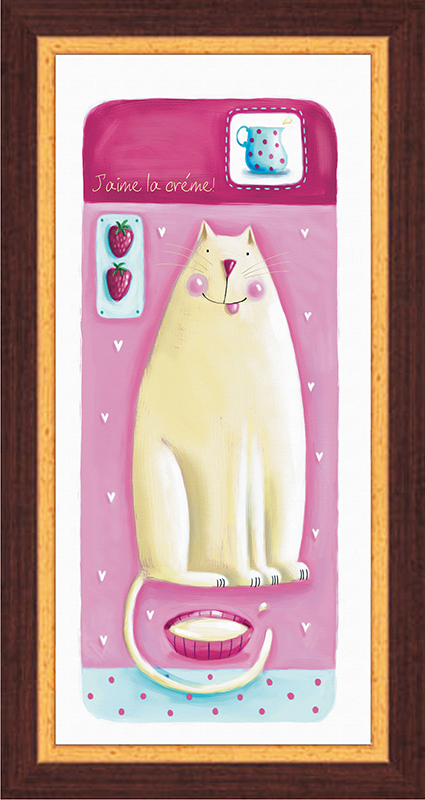 Картина Postermarket Кот и миска, 23 х 50 смNI 43 Картина Postermarket Кот и миска, 23 х 50 смNI 43Картина Postermarket Кот и миска прекрасно подойдет для декора интерьера различных помещений. Постер, выполненный в технике фотопечать, оформлен багетом коричневого цвета. Картина для интерьера (постер) - это современное и актуальное направление в дизайне помещений. Ее можно использовать для оформления любых помещений (дом, квартира, офис, бар, кафе, ресторан или гостиница). работоспособность. Правильное оформление интерьера создает благоприятный психологический климат, улучшает настроение и мотивирует.Размер картины: 230 x 500 мм.