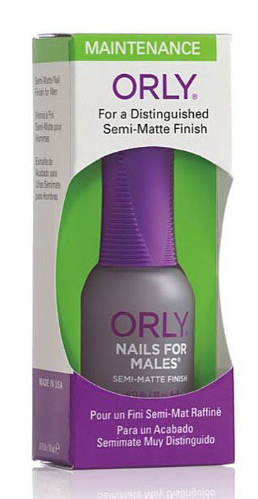 Orly Покрытие для ногтей мужчин Nails For Males, 18 млSC-FM20101 Orly Покрытие для ногтей мужчин Nails For Males, 18 млSC-FM20101Уникальное матовое покрытие Orly Nails For Males для ногтей мужчин, которое совершенно натурально смотрится на ногтях. Защищает ногти и подчеркивает их безукоризненность.Способ применения: нанесите 1-2 слоя покрытия на обезжиренную ногтевую пластину. Характеристики:Объем: 18 мл. Артикул: 44240. Производитель: США. Товар сертифицирован.Состав: этилацетат, бутилацетат, SDА-40В, нитроцеллюлоза, сополимеры, изопропил, трифенил фосфат, триметил-пентанил диизобутират, кварц, ацетобутират целлюлозы, камфара, стеаралкониум бентонит, стеаралкониум гекторит, диацетоновый спирт, лимонная кислота, бензофенон-1, диметикон, пигменты.