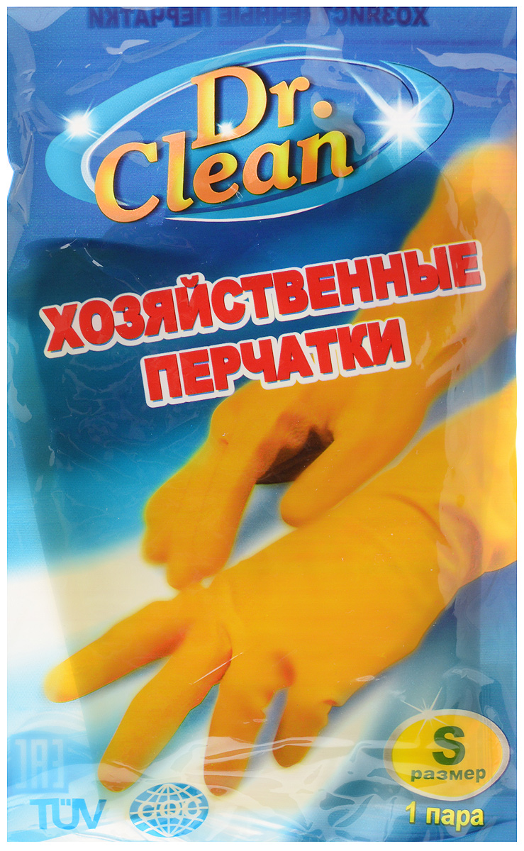Перчатки хозяйственные Dr. Clean, цвет: желтый. Размер SNN-604-LS-BU Перчатки хозяйственные Dr. Clean, цвет: желтый. Размер SNN-604-LS-BUУниверсальные перчатки Dr. Clean произведены из высококачественного латекса, бесшовные, с рифленой поверхностью рабочих частей, которая позволяет удерживать мокрые предметы. Перчатки подходят для различных видов домашних работ. Изделия эластичны, хорошо облегают руку.