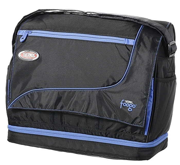 Сумка-термос Foogo Large Diaper Sporty Bag, цвет: черный, голубой, 31 х 34 х 14,5 смAS 25 Сумка-термос Foogo Large Diaper Sporty Bag, цвет: черный, голубой, 31 х 34 х 14,5 смAS 25Сумка-термос Foogo Large DiaperSporty Bag Серия предназначена для мам и детей младенческого возраста. Вот почему эта серия изотермических сумок не только отвечает требованиям сохранения температуры продуктов, преимущественно в режиме тепло, но и имеет много дополнительных отделений, позволяющих собрать всю необходимую экипировку для прогулки или поездки мамы и ребенка.