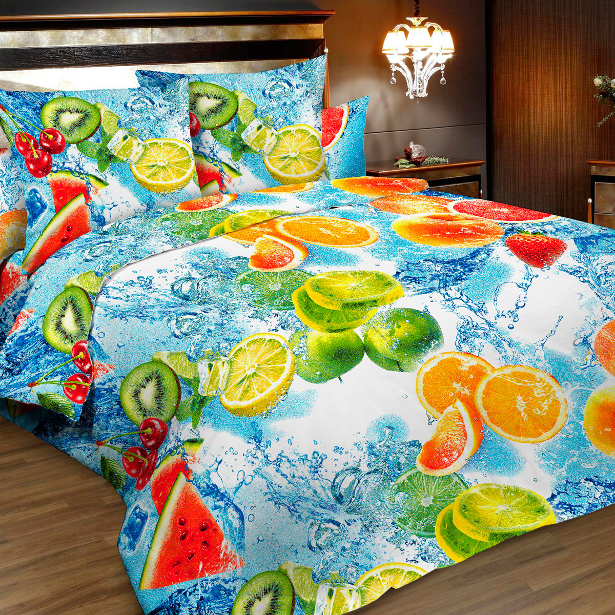 Комплект белья Letto Традиция, 1,5-спальный, наволочки 70х70. B155-3B155-3 Комплект белья Letto Традиция, 1,5-спальный, наволочки 70х70. B155-3B155-3Комплект белья Letto Традиция состоит из пододеяльника на молнии, простыни и двух наволочек, декорированных ярким рисунком Белье выполнено из классической российской бязи (100% хлопок). Ткань плотная, меньше сминается, изготовлена с использованием современных устойчивых красителей. Традиционная российская бязь выгодно отличается от импортных аналогов по цене, при том, что сама ткань толще и служит намного дольше. Рекомендуется перед первым использованием постирать, но не пересушивать. Применение кондиционера при стирке сделает такое постельное белье мягче и комфортней.