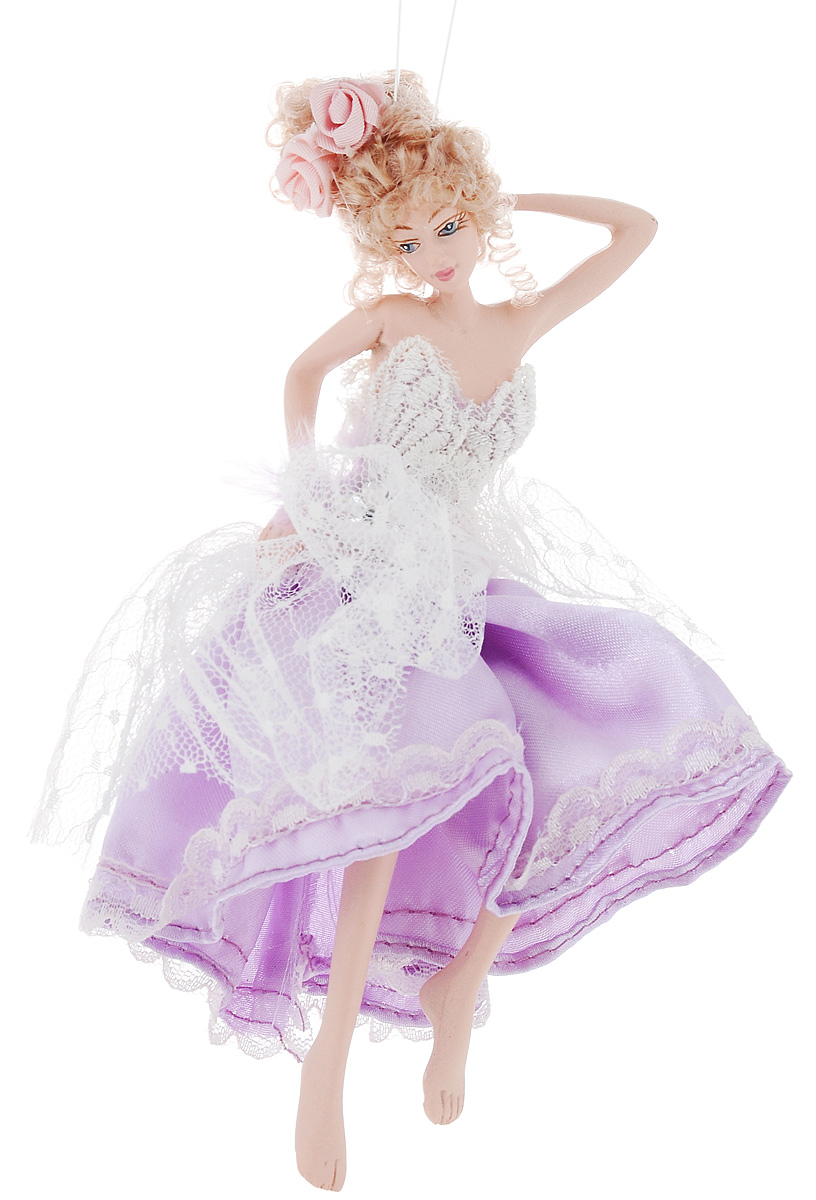 Украшение декоративное подвесное Winter Wings Фея, высота 15 см. N181741N07814 Украшение декоративное подвесное Winter Wings Фея, высота 15 см. N181741N07814Новогоднее подвесное украшение Winter Wings Фея выполнено из полирезина в виде очаровательной феи. Изделие украшено стразами. С помощью специальной петельки украшение можно повесить в любом понравившемся вам месте. Но, конечно, удачнее всего оно будет смотреться на праздничной елке.Елочная игрушка - символ Нового года. Она несет в себе волшебство и красоту праздника. Создайте в своем доме атмосферу веселья и радости, украшая новогоднюю елку нарядными игрушками, которые будут из года в год накапливать теплоту воспоминаний.Размер: 6 х 5 см.Высота: 15 см.