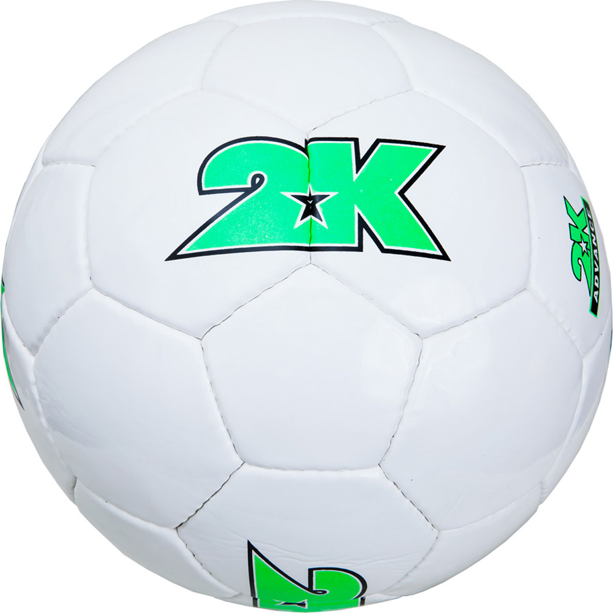 Мяч футбольный 2K Sport Advance, цвет: белый, зеленый. Размер 5127048 Мяч футбольный 2K Sport Advance, цвет: белый, зеленый. Размер 5127048Любительский футбольный мяч 2K Sport Advance изготовлен из полиуретана. Бесшовная камера выполнена из натурального латекса. Сшивка производилась вручную. Швы проклеены для герметизации.